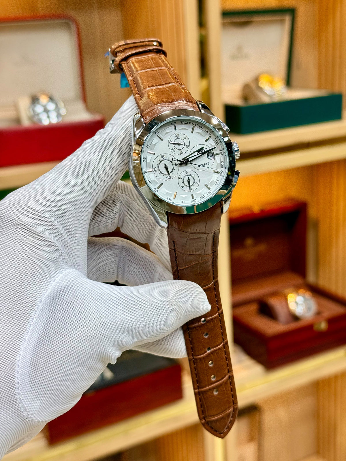 ā TISSOT ā Premium Chronograph Watch š¤