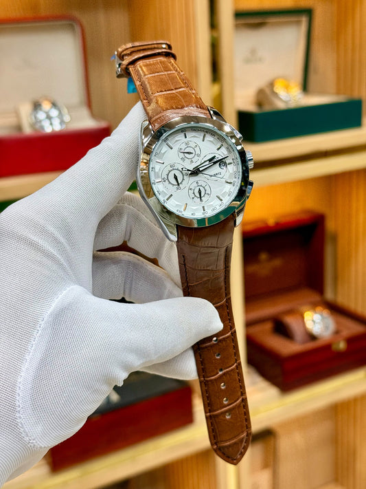 ⌚ TISSOT — Premium Chronograph Watch 🤎
