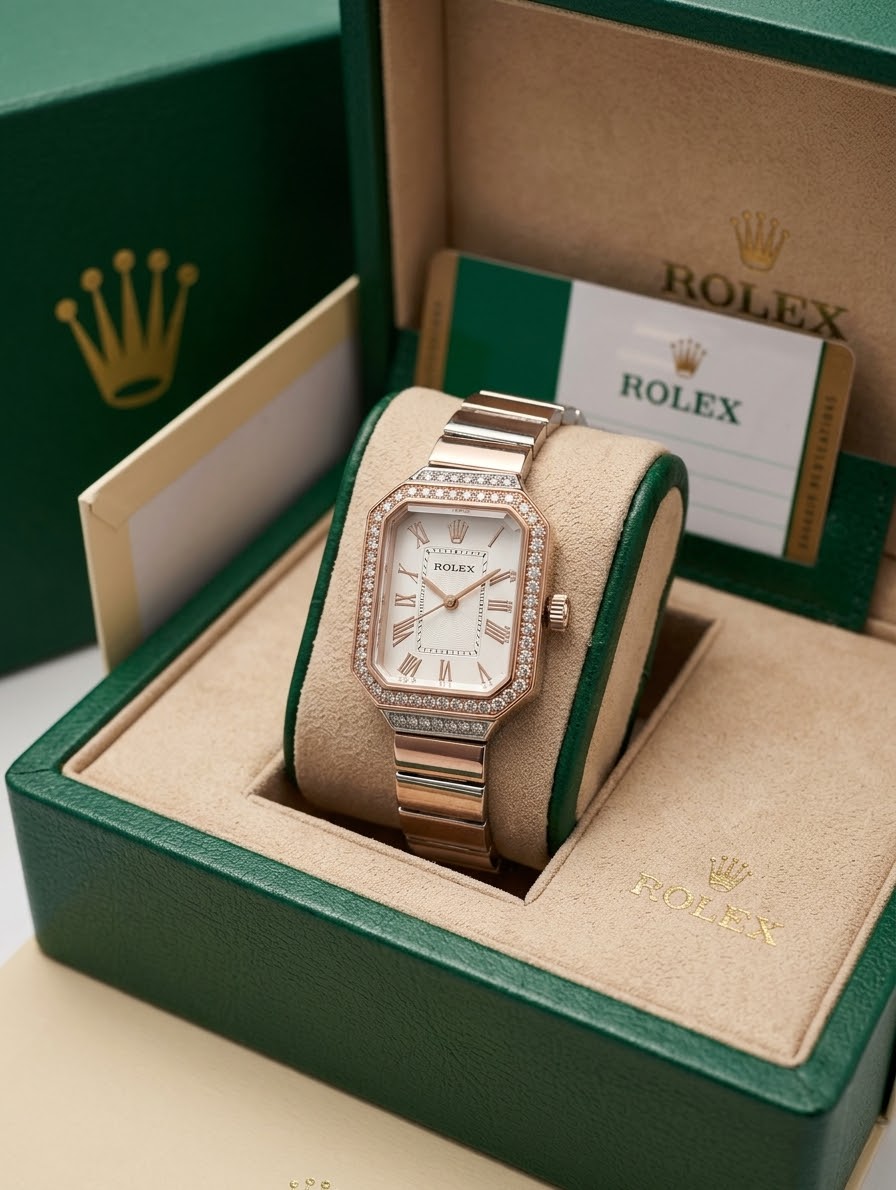 ⌚ ROLEX — Women’s Chain Watch ✨